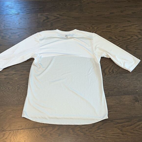 Russell PERFECT GAME men’s white Dri-Power Baseball 3/4 sleeve practice shirt - Picture 5 of 5